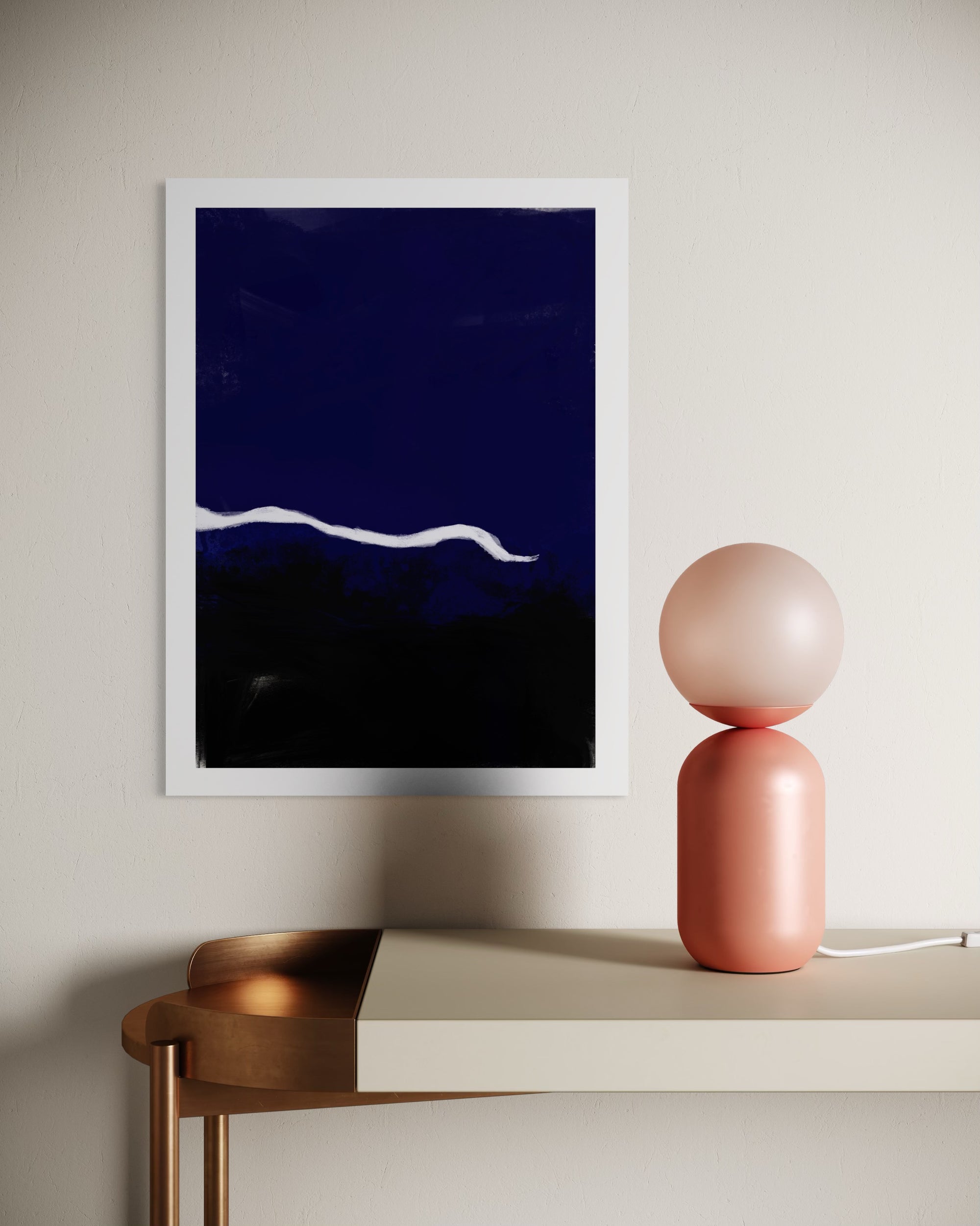 Downtown scenes, Shady blue